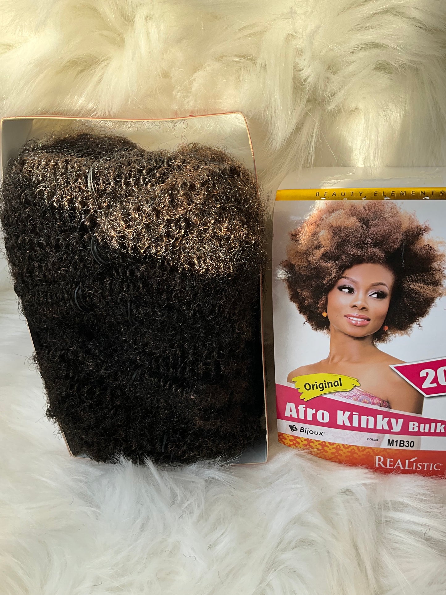 Beauty Elements 20” Afro Kinky Bulk