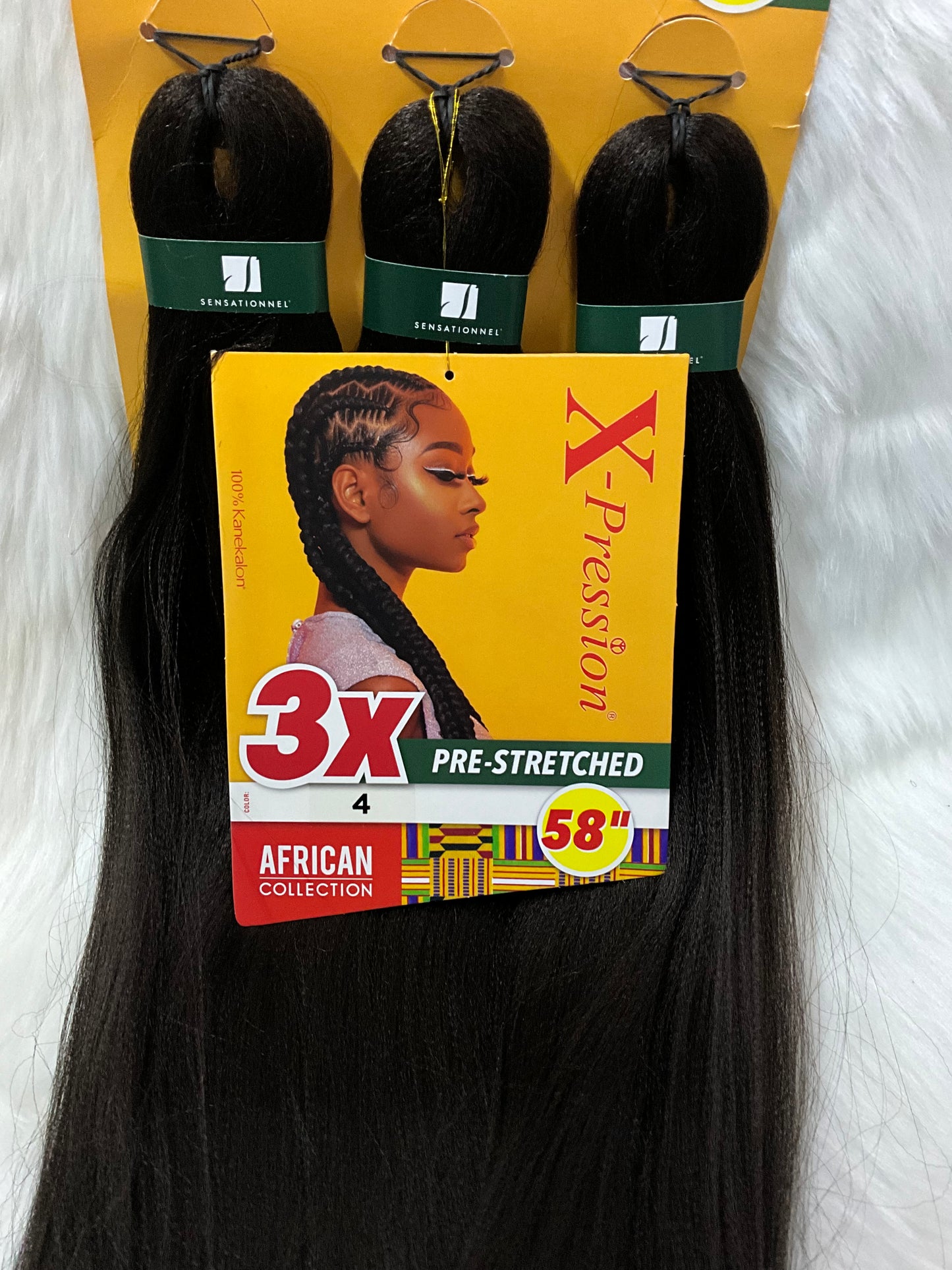 58in 3x X-Pression Pre-Stretched Braid