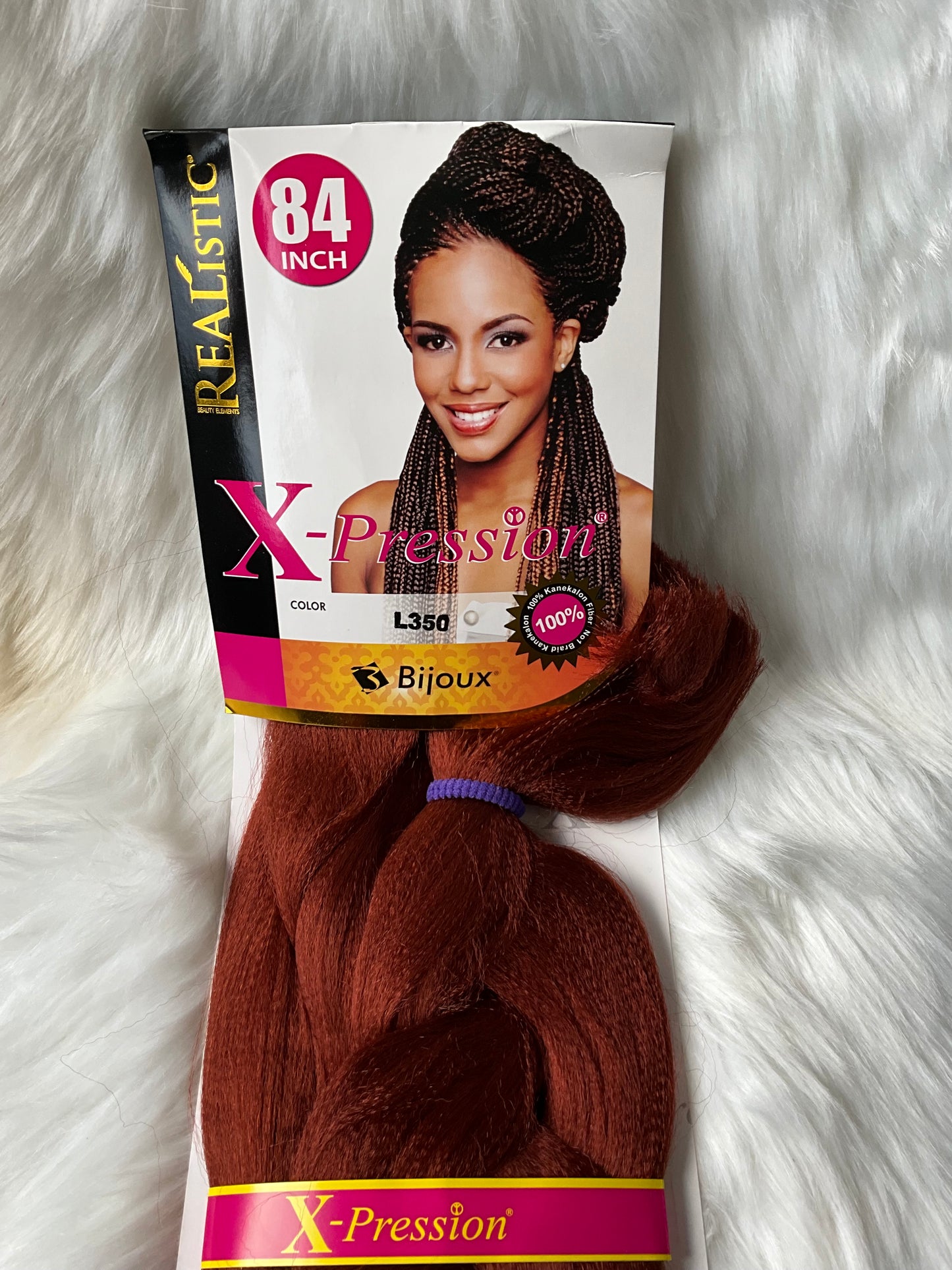 84in Realistic X-Pression Braids