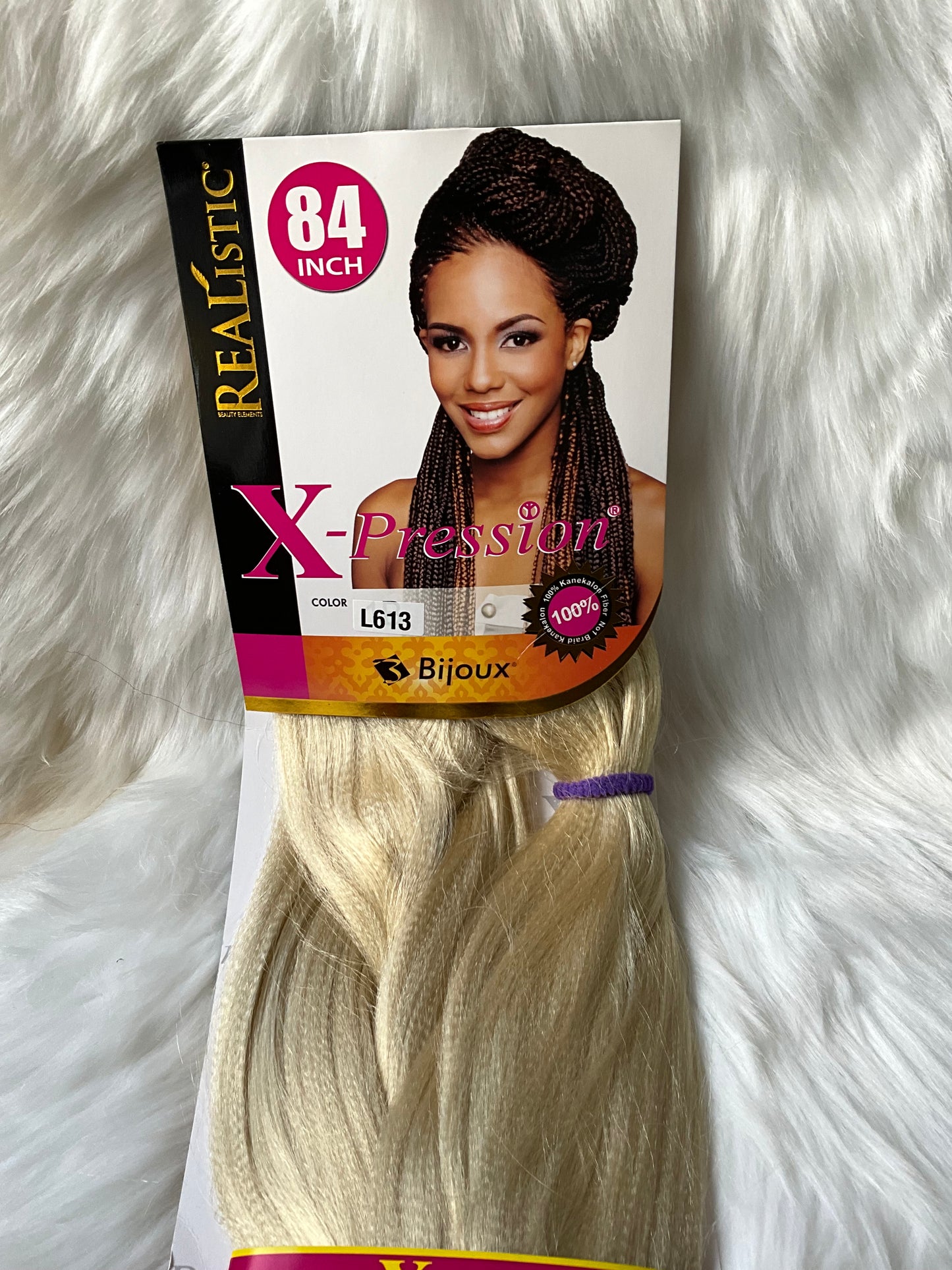 84in Realistic X-Pression Braids