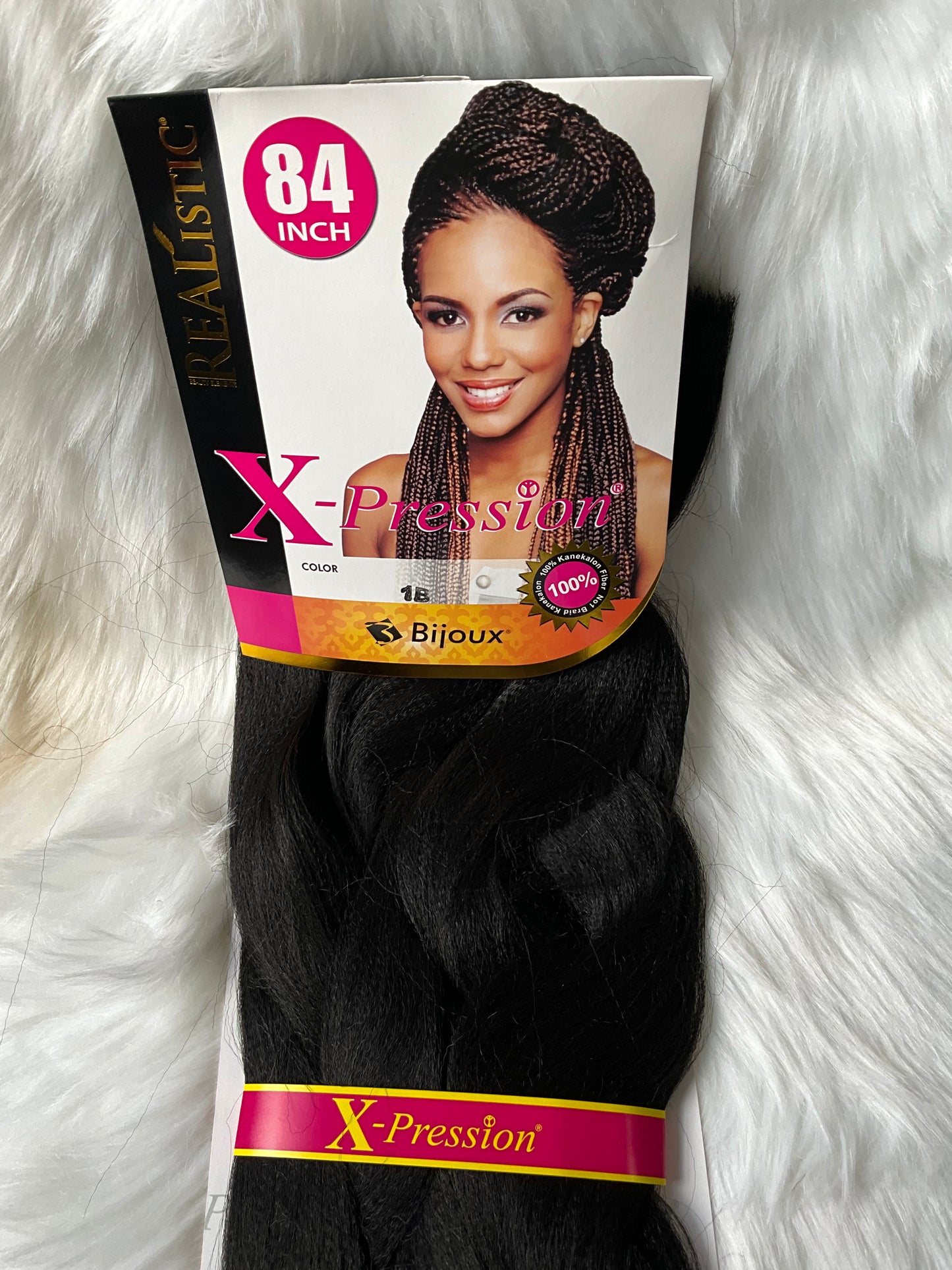 84in Realistic X-Pression Braids