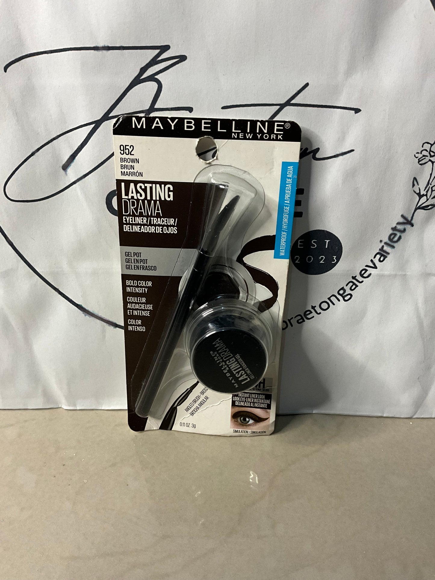 Maybelline Lasting Drama Eyeliner + Gel Pot