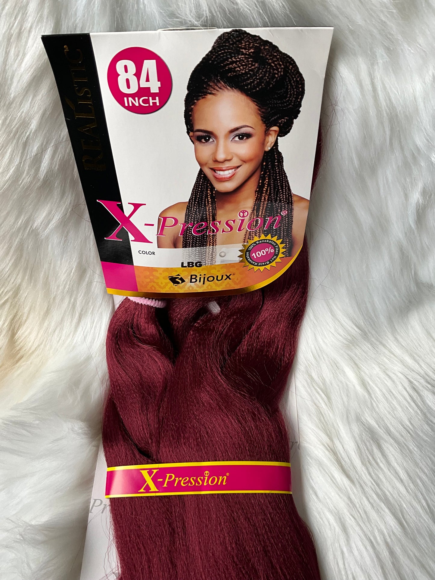 84in Realistic X-Pression Braids