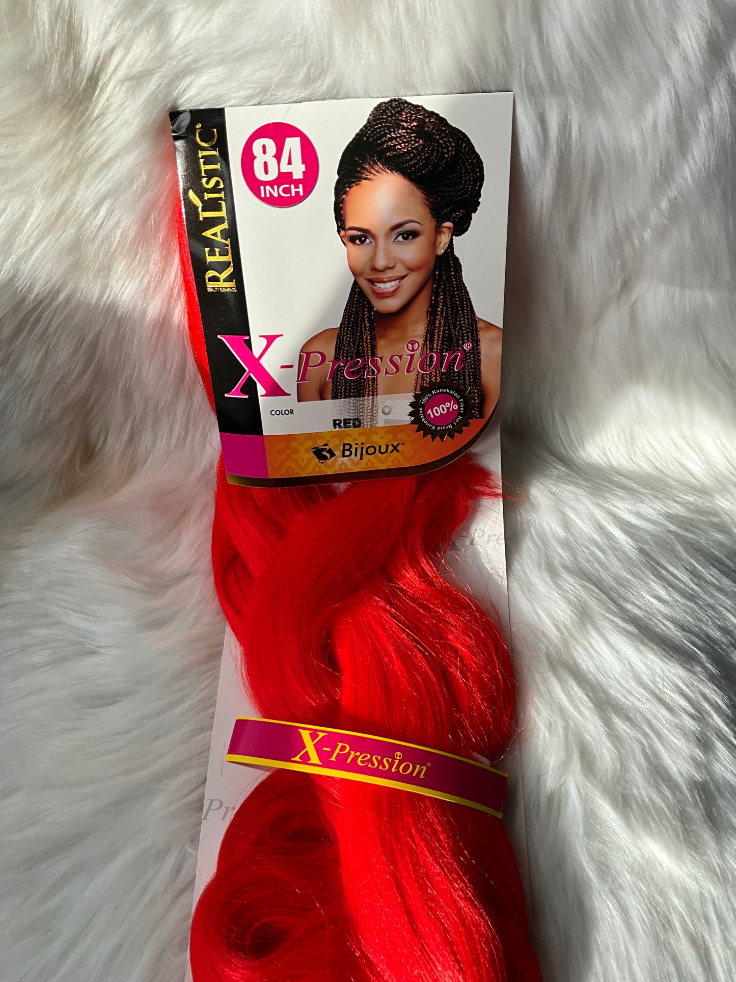 84in Realistic X-Pression Braids