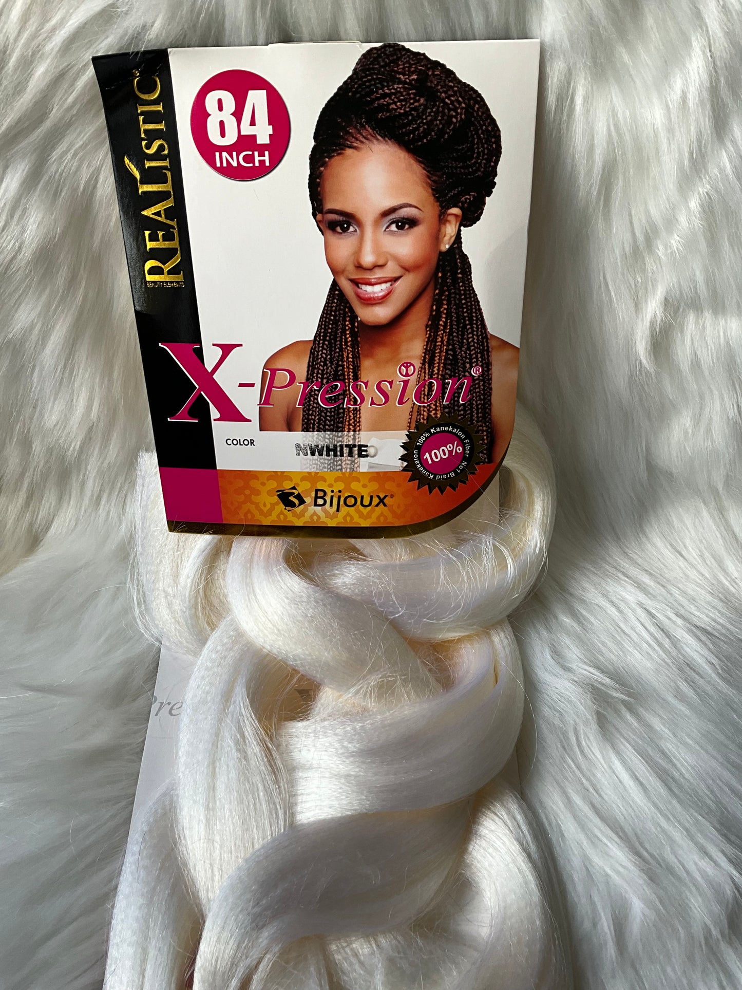 84in Realistic X-Pression Braids