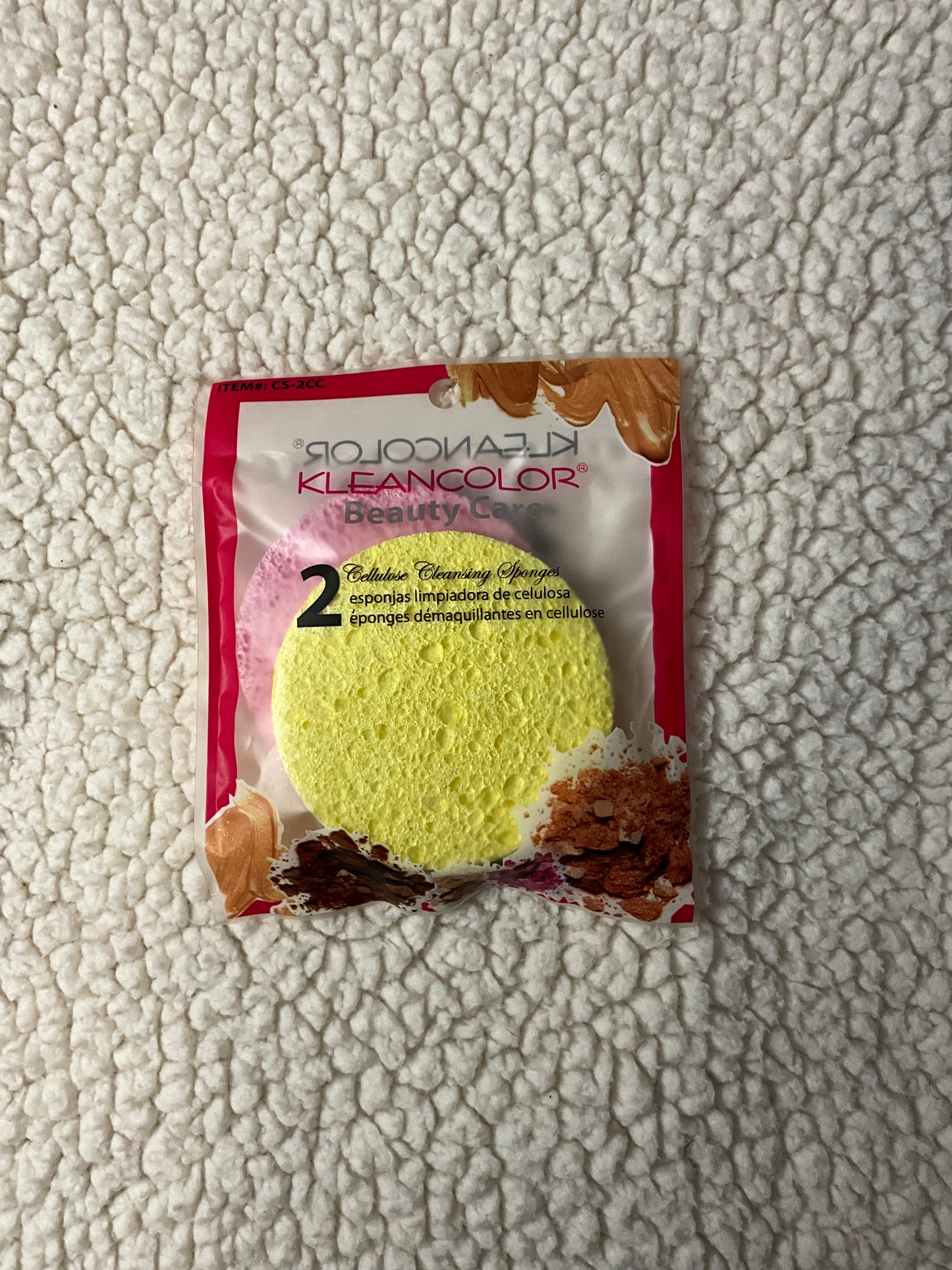 KleanColor Beauty Care Sponges. Pack of 2