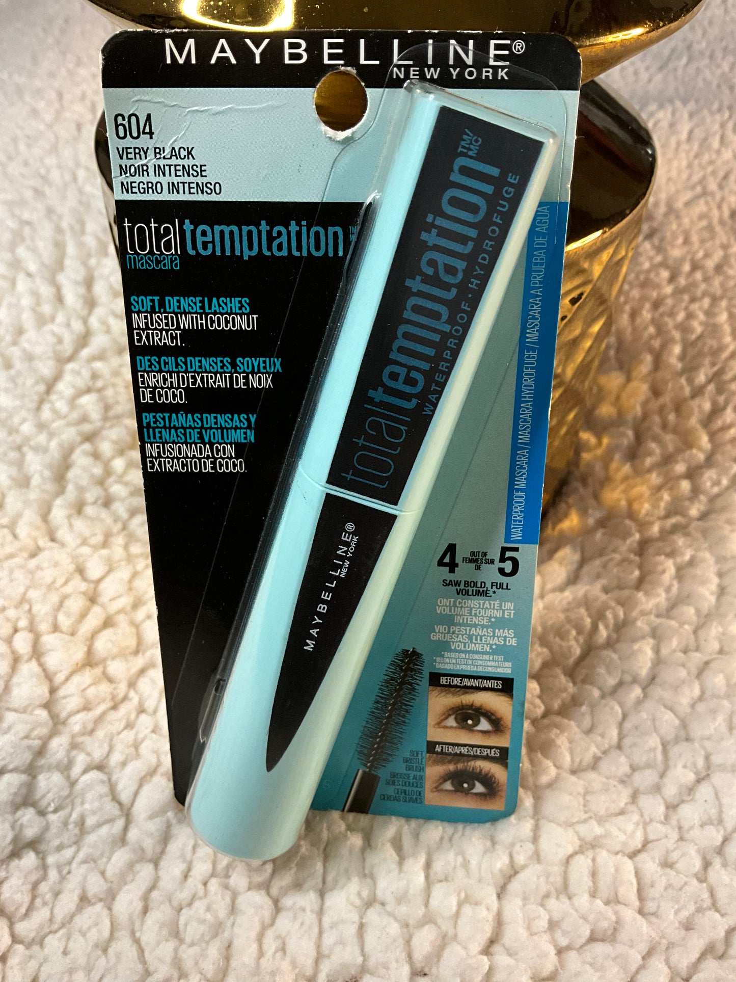 Maybelline totaltemptation Waterproof Mascara