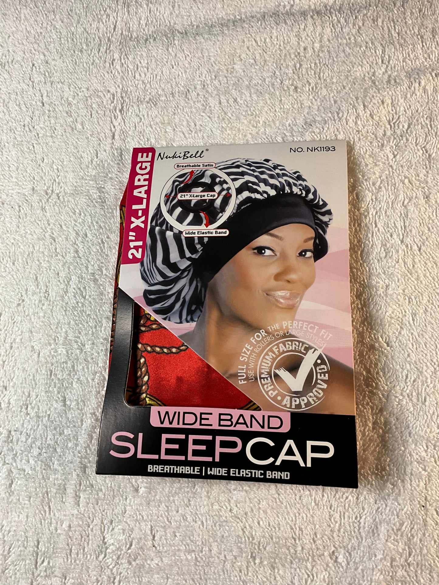 Wide Band Sleep Cap