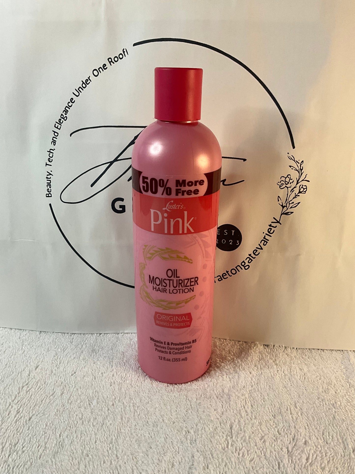Luster’s Pink Oil Moisturizer Hair Lotion, 355ml