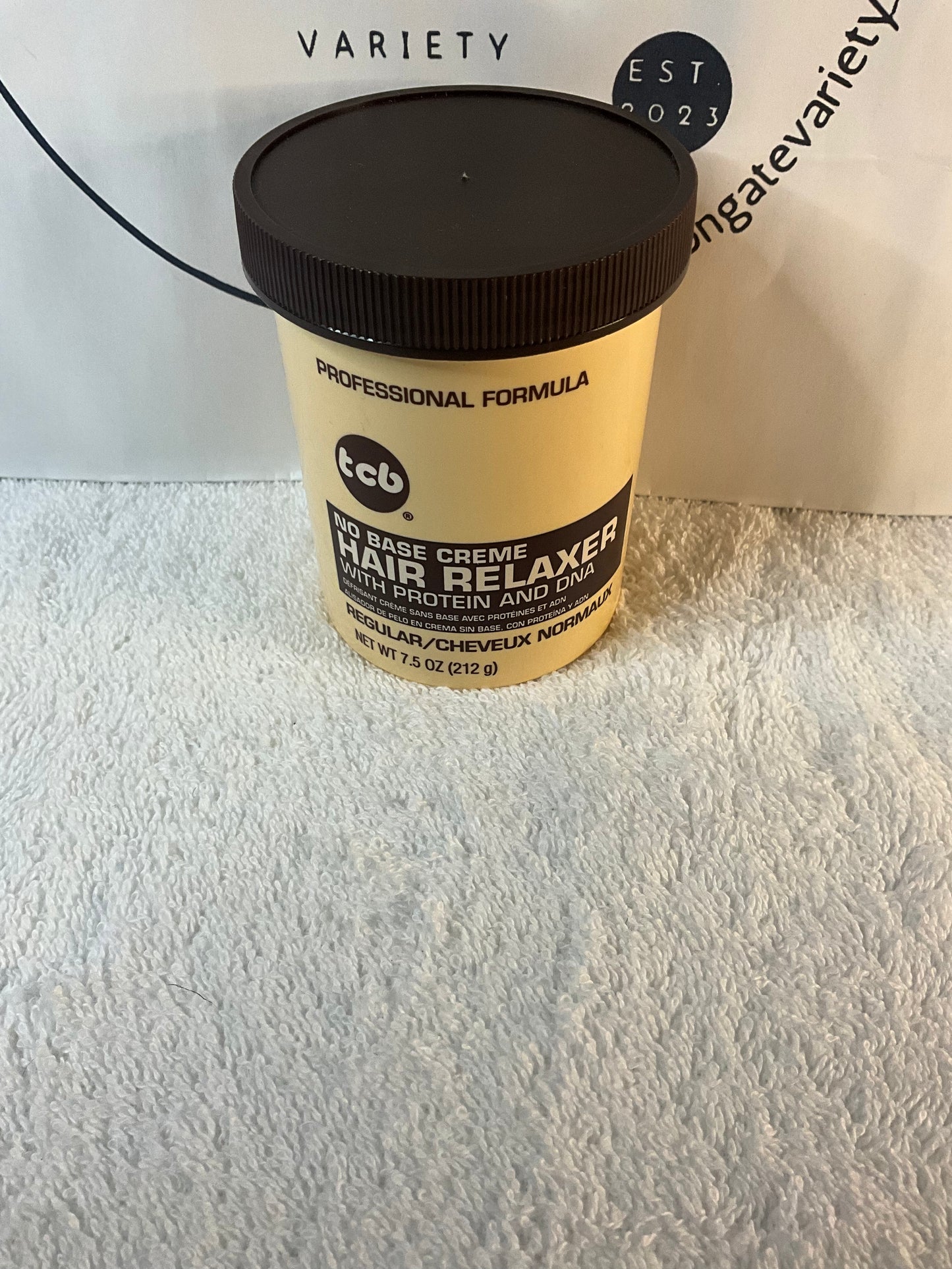 tcb No Base Creme Hair Relaxer, 212g