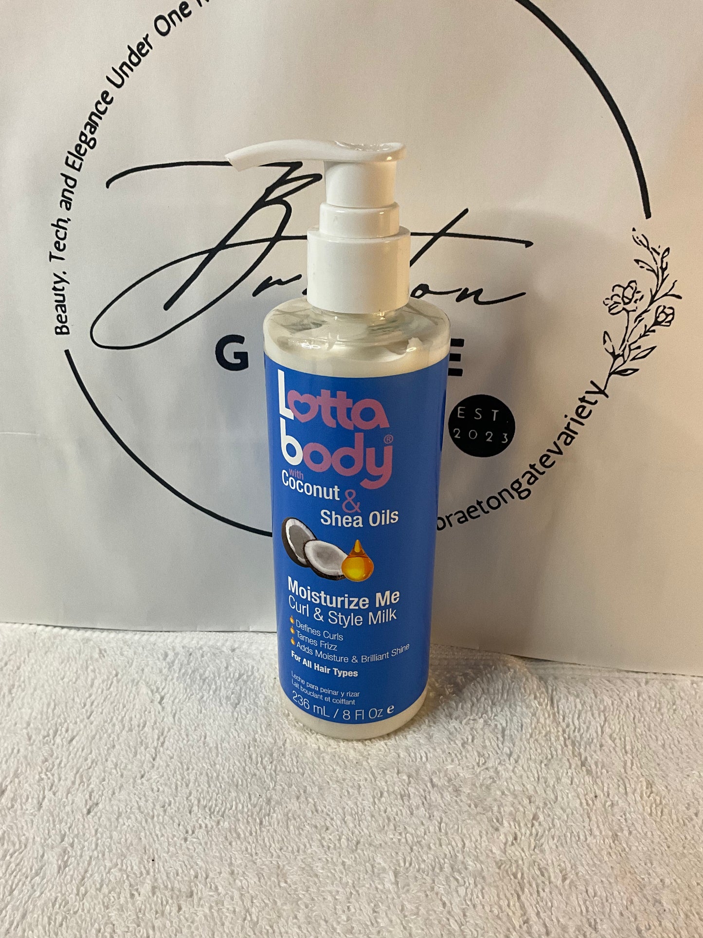 Lotta body Coconut & Shea Oil Moisturize Me Curl & Style Milk, 236ml