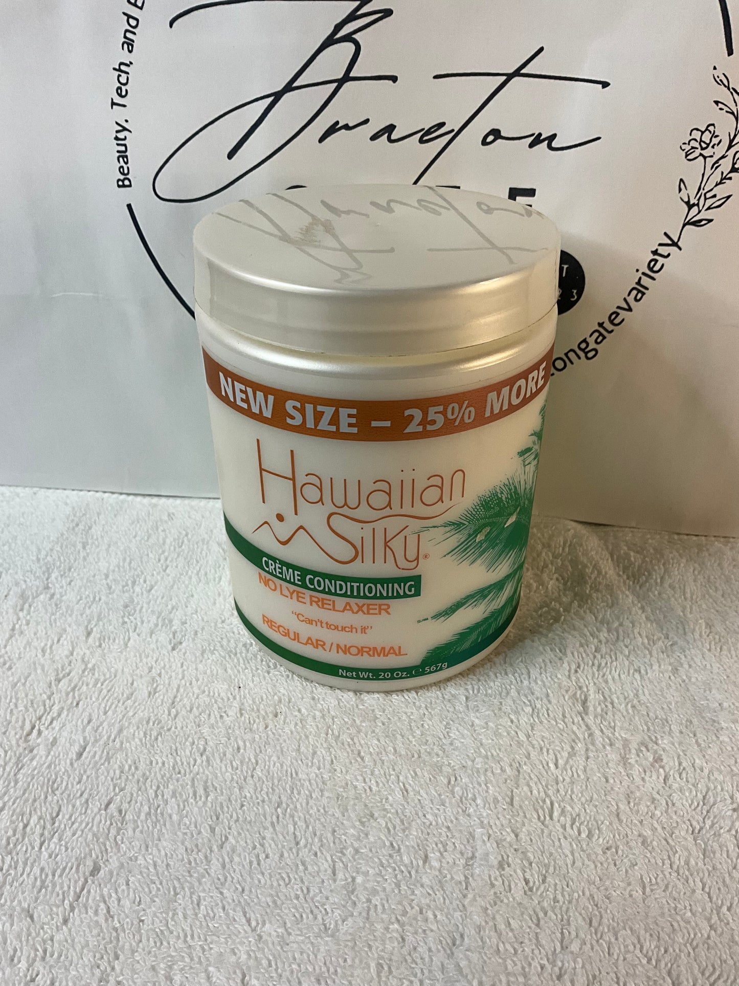 Hawaiian Silky Creme Conditioning No Lye Relaxer, 567g