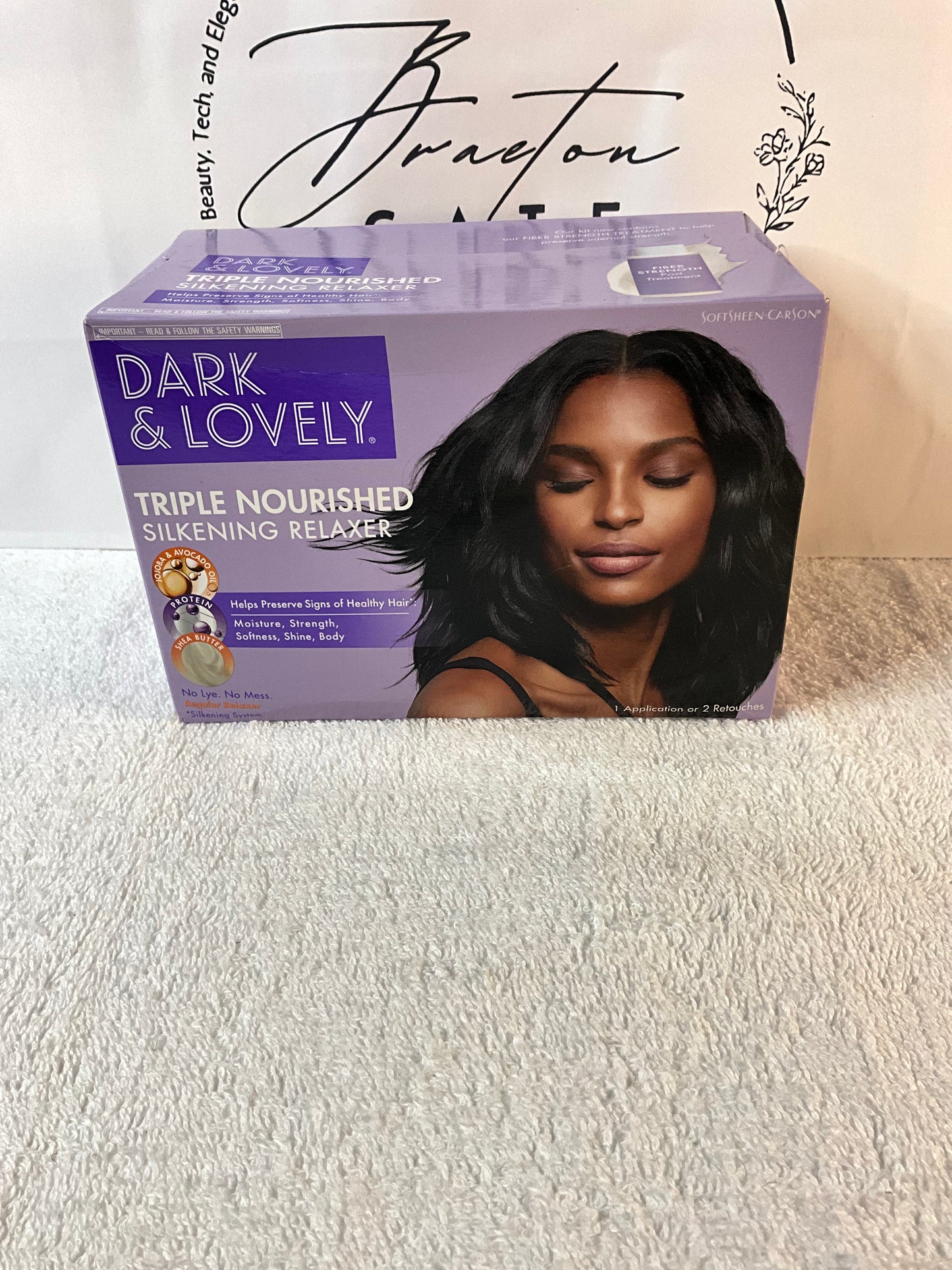Dark & Lovely Triple Nourished Silkening Relaxer