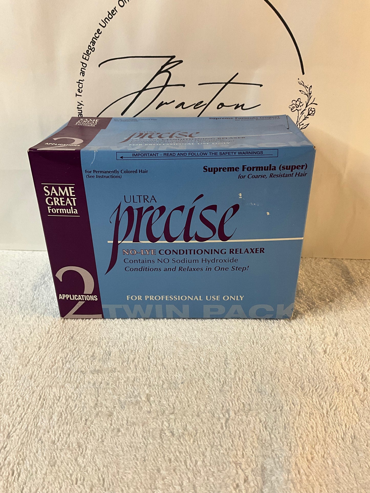 Ultra Precise No-Lye Conditioning Relaxer