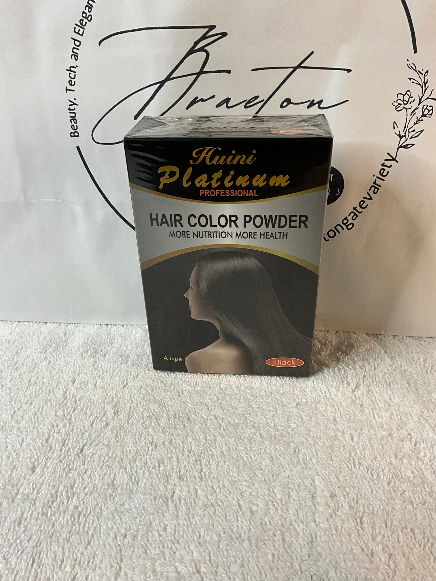 Huini Platinum Hair Color Powder