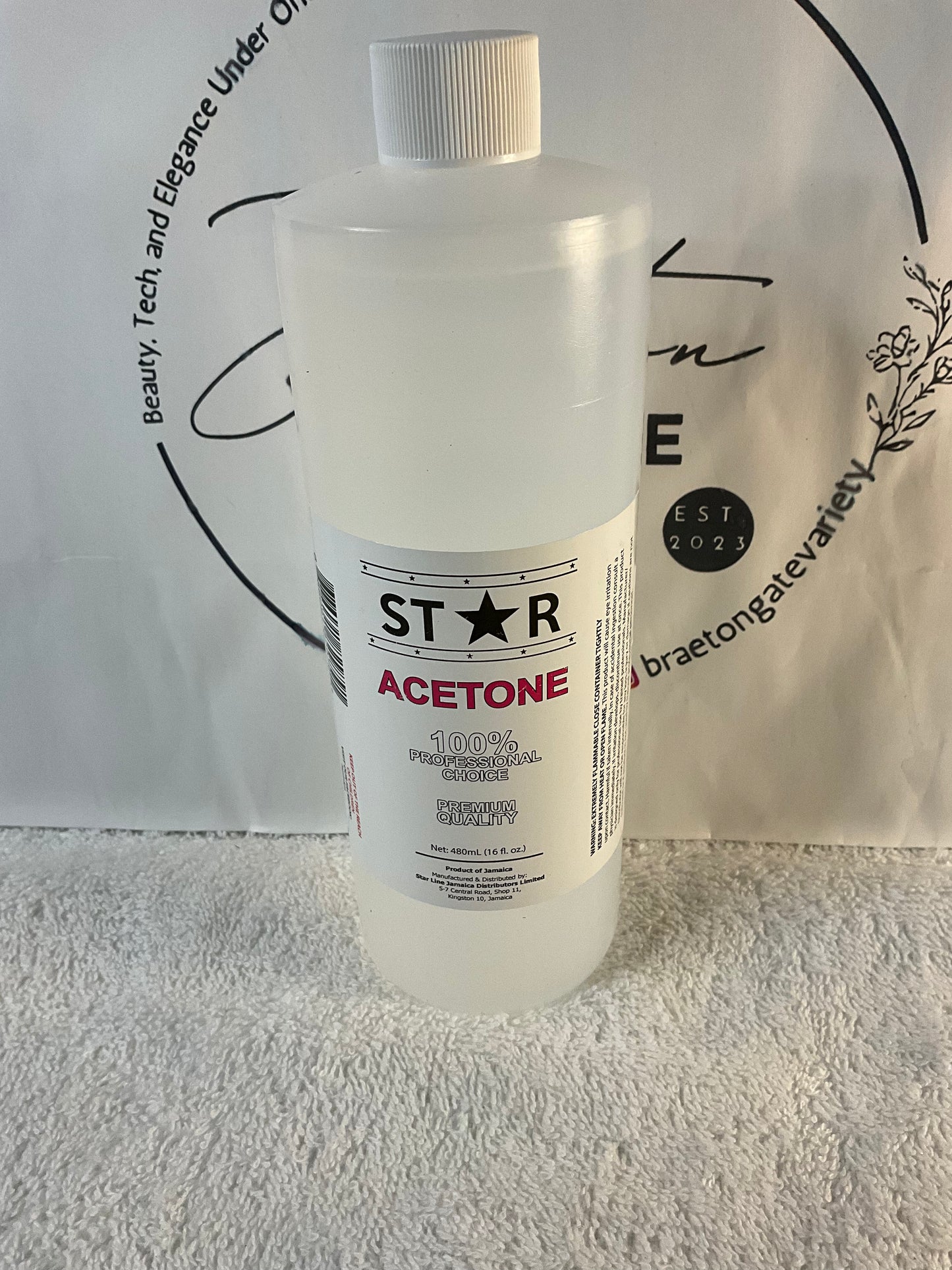 Acetone, 480ml
