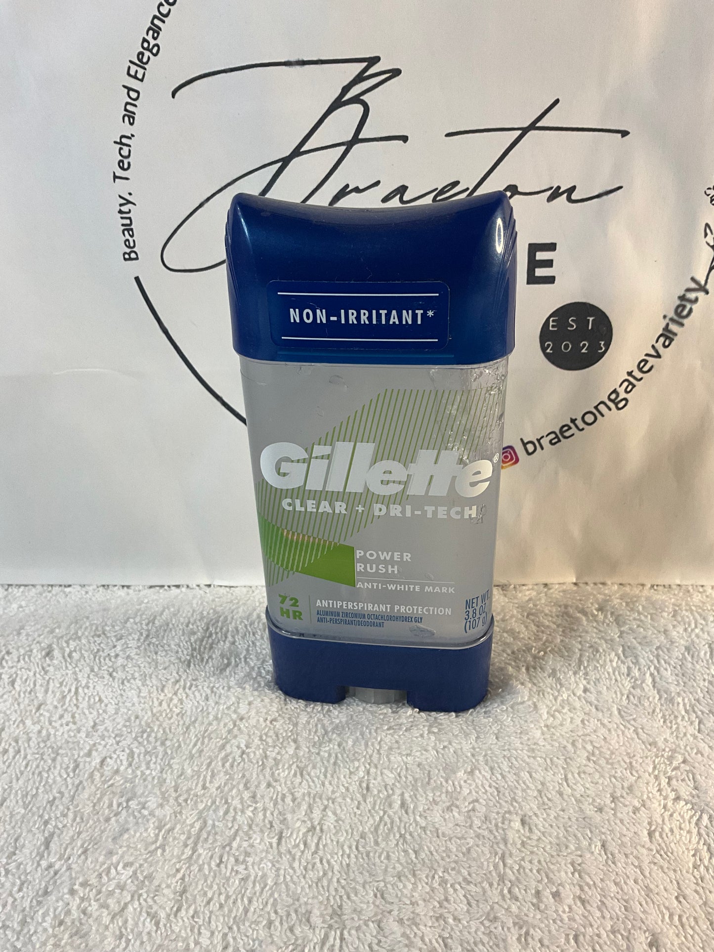 Gillette Clear + Dri-Tech Deodorant, 107g