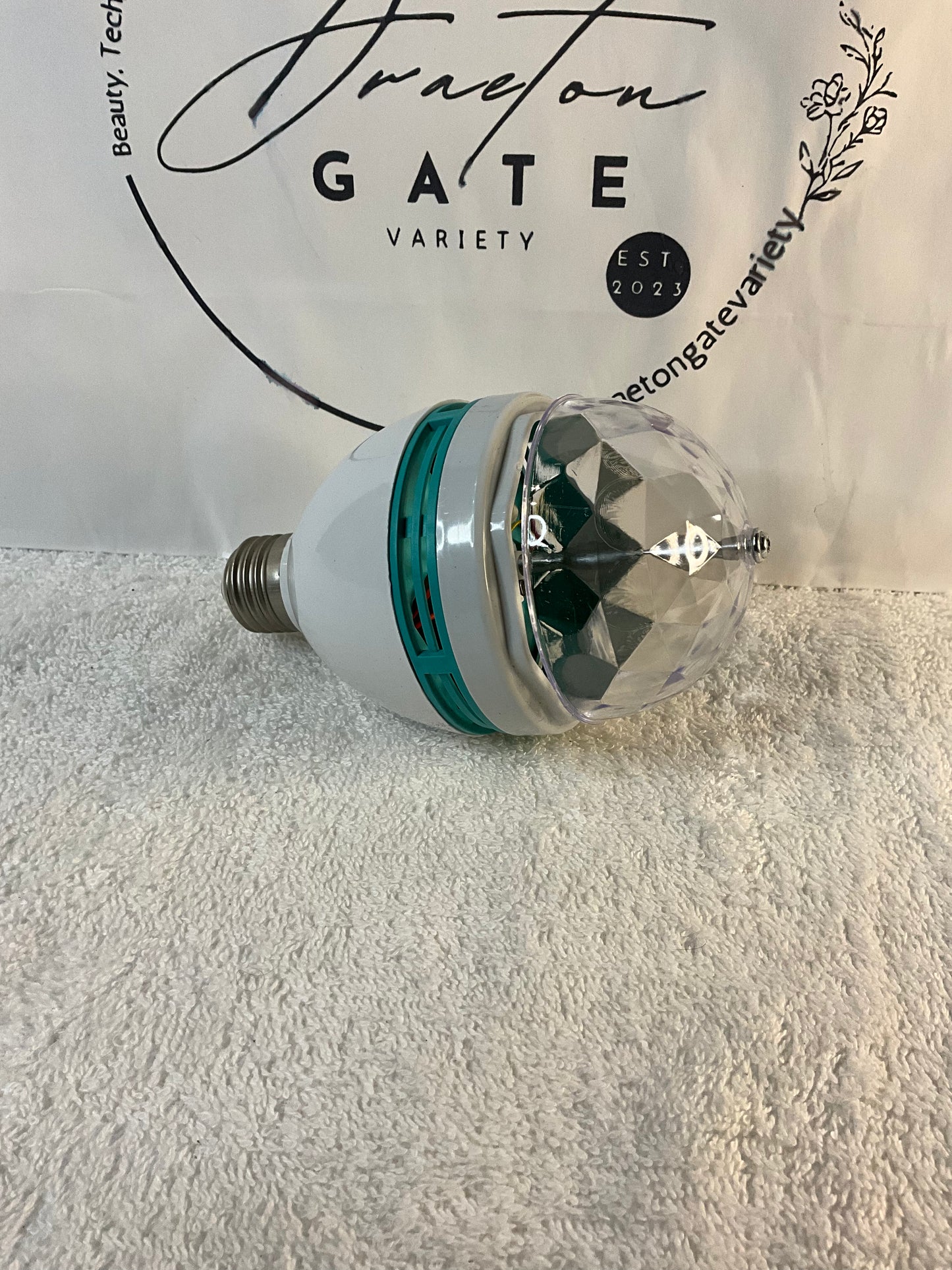 LED Full Colour Rotating Lamp