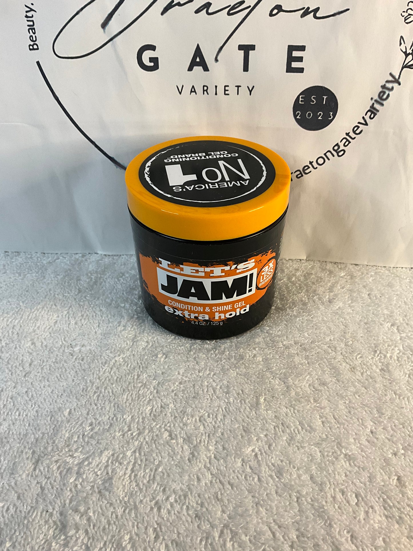 Let’s Jam Condition & Shine Hair Gel, 125g
