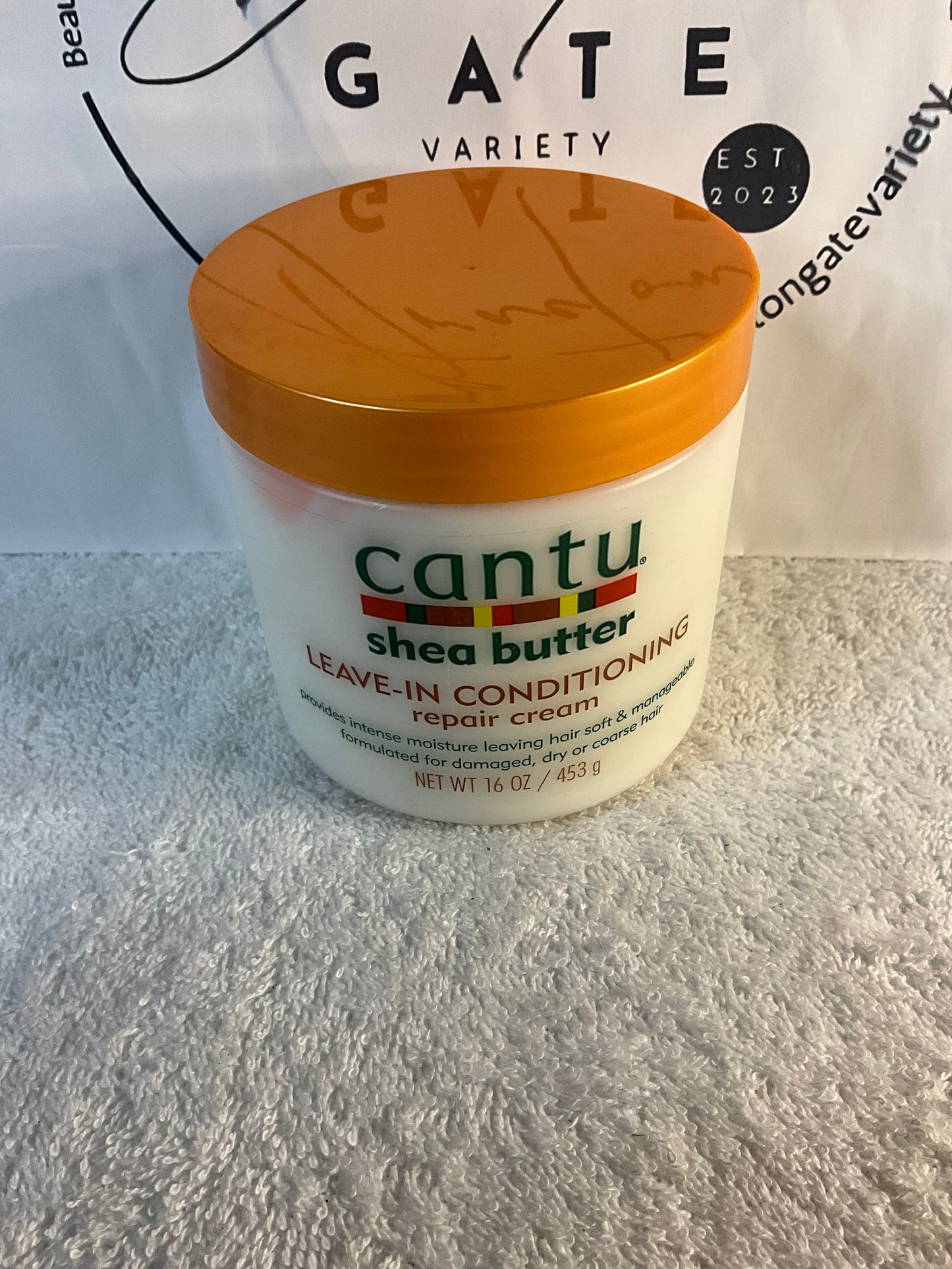 Cantu Shea Butter Leave In Conditioning Repair Cream, 453g