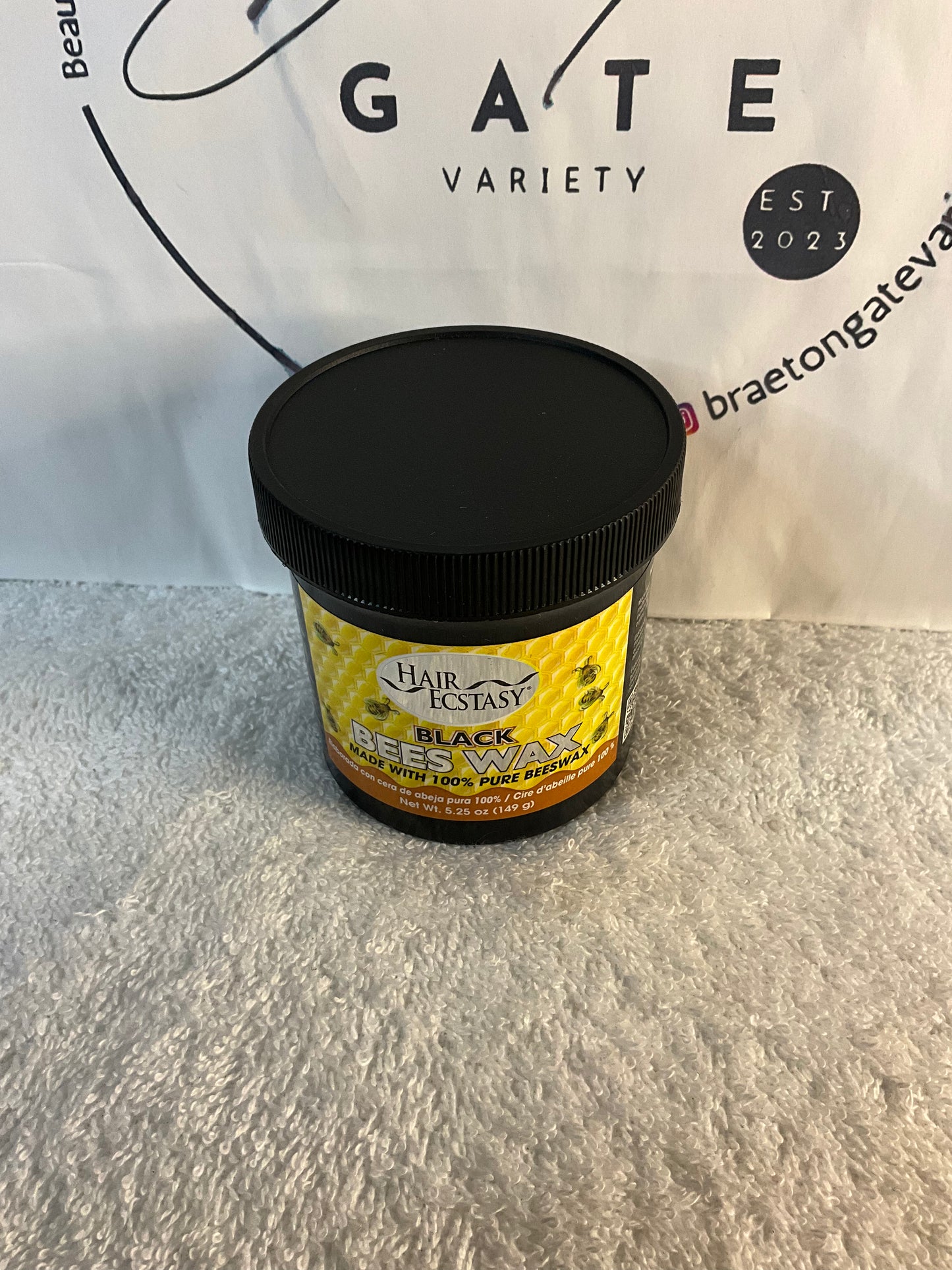 Hair Ecstasy Black Bees Wax, 149g
