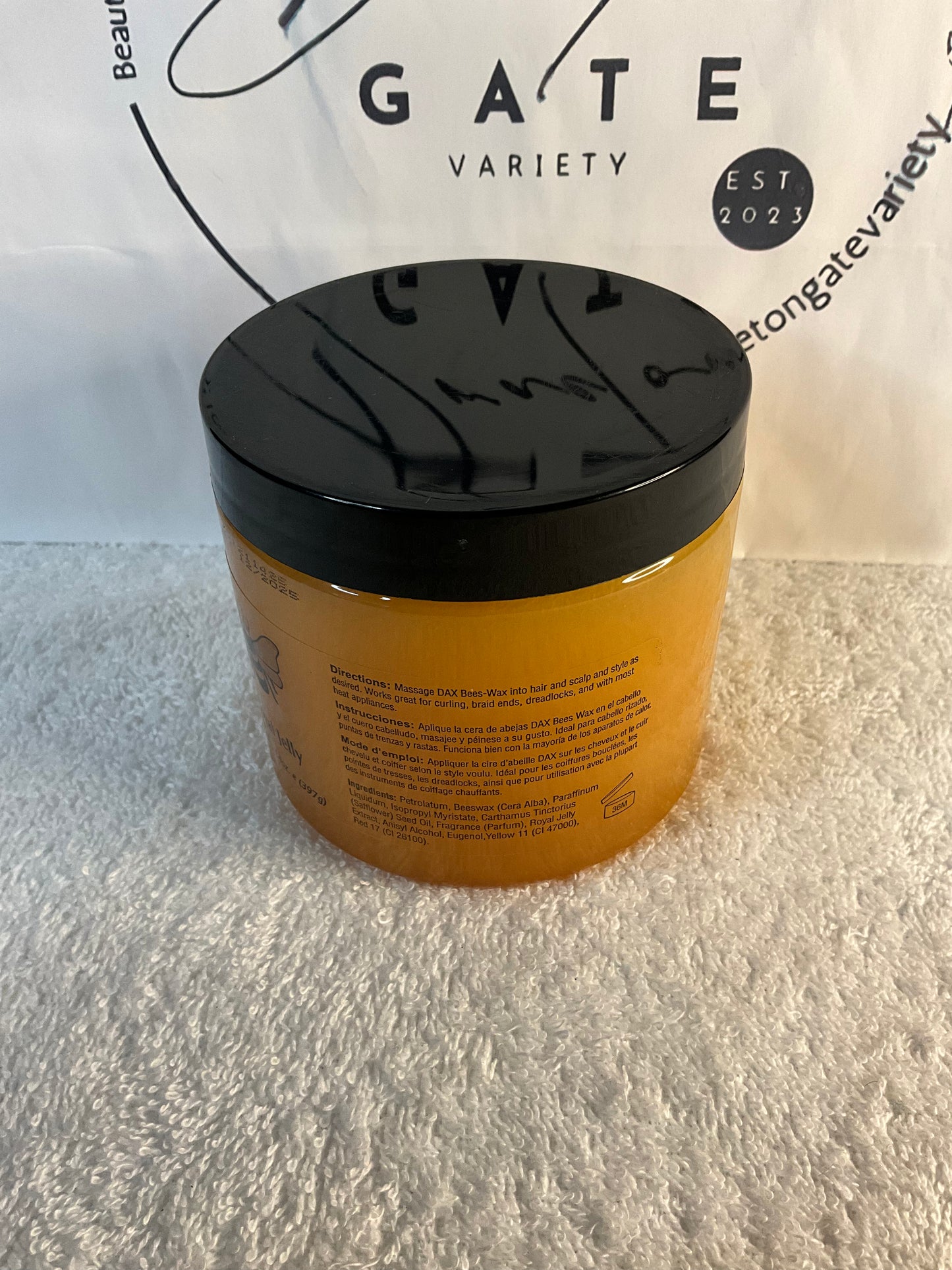 Dax Bees Wax w/ Royal Jelly, 397g