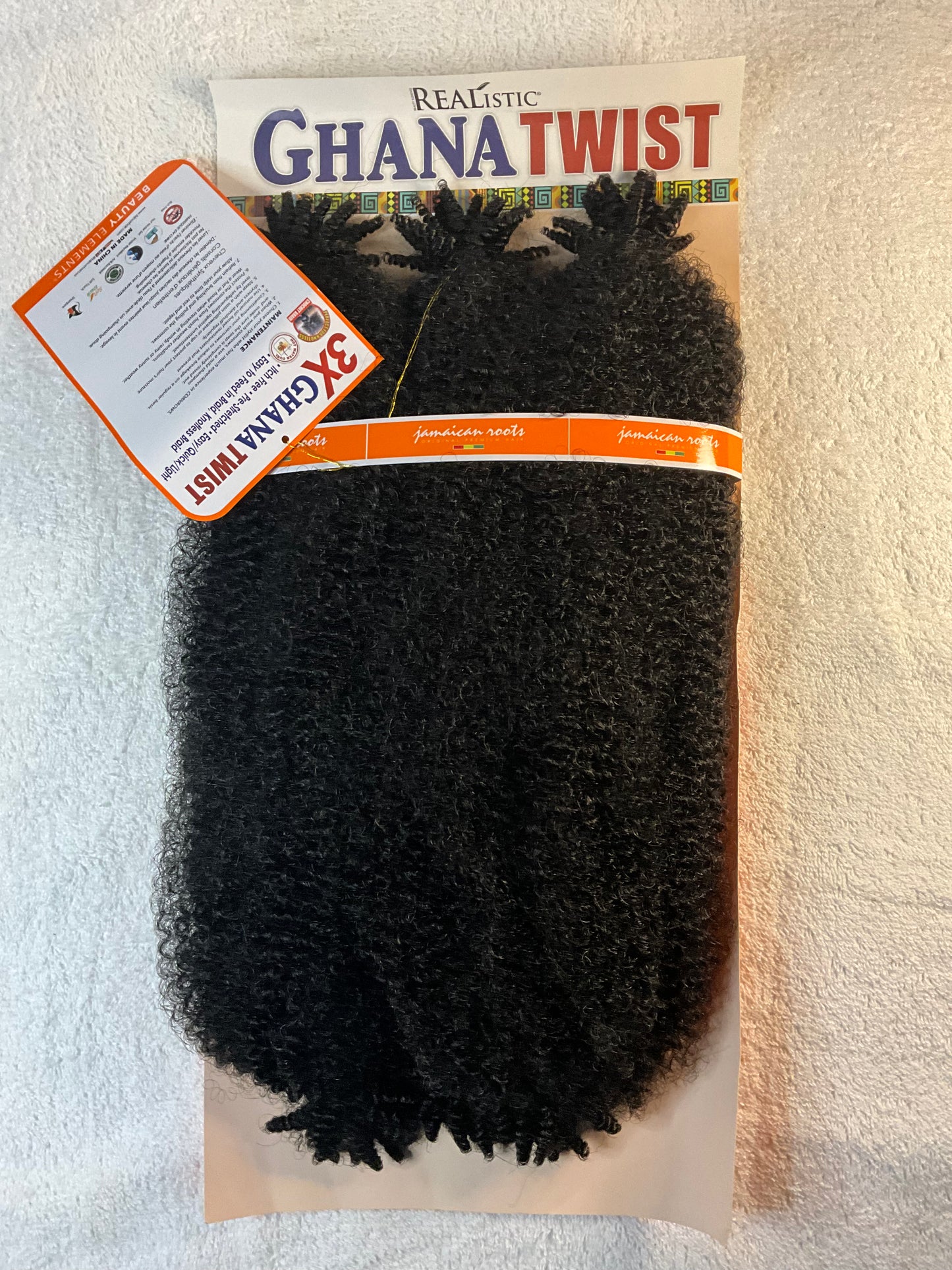 16in Realistic Ghana Twist Afro Twist Bulk