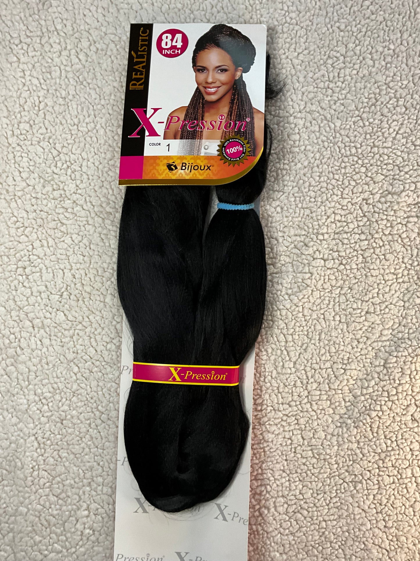 84in Realistic X-Pression Braids
