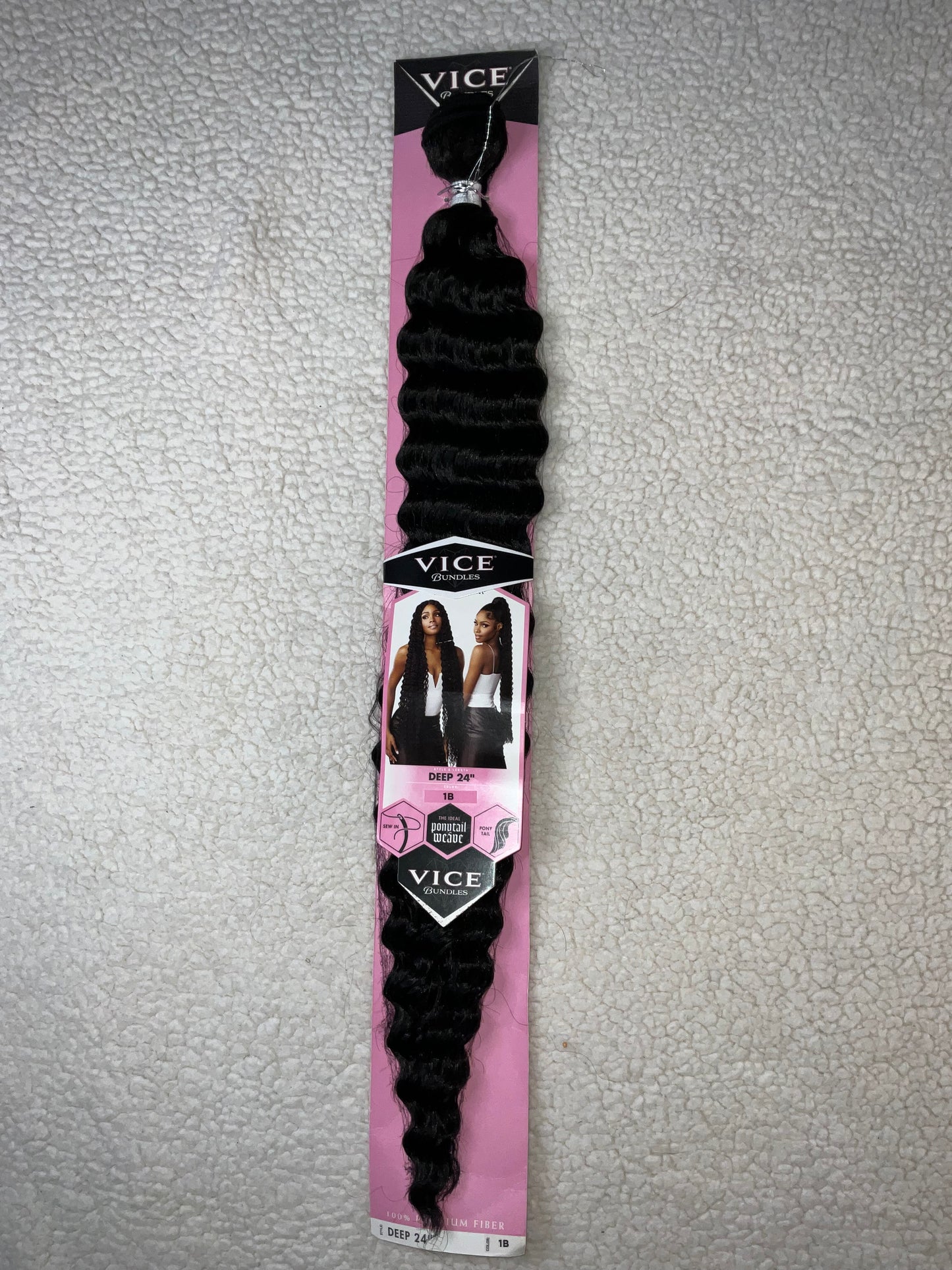 24in Vice Bundles Ponytail Weave