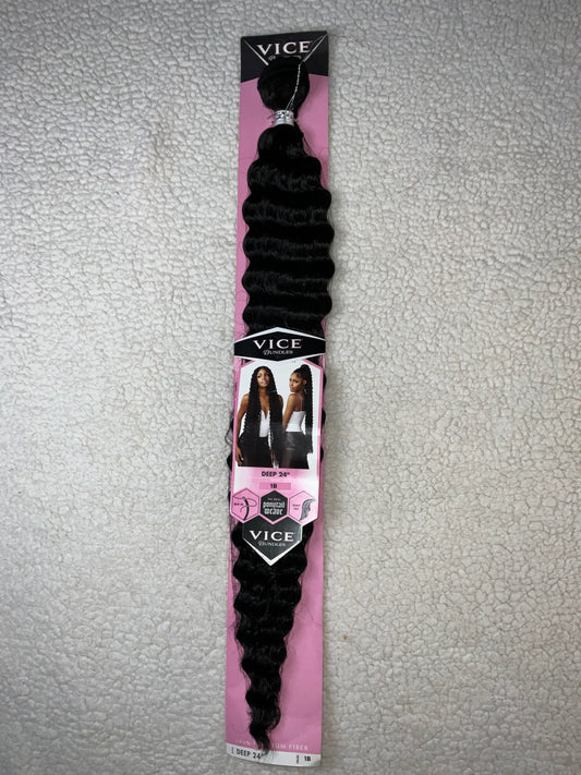 24in Vice Bundles Ponytail Weave