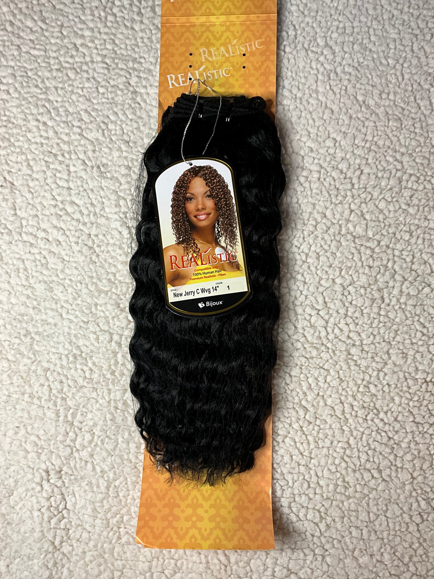 14in Bijoux Premium Realistic Fiber Sew In Hair