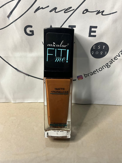 Micolor Fitme Foundation. Matte + Poreless. 1oz