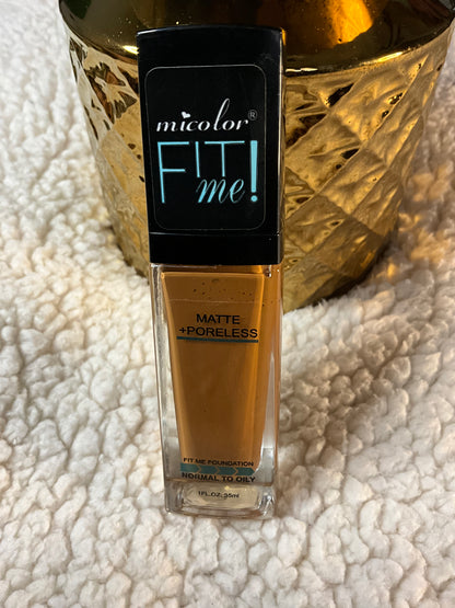 Micolor Fitme Foundation. Matte + Poreless. 1oz