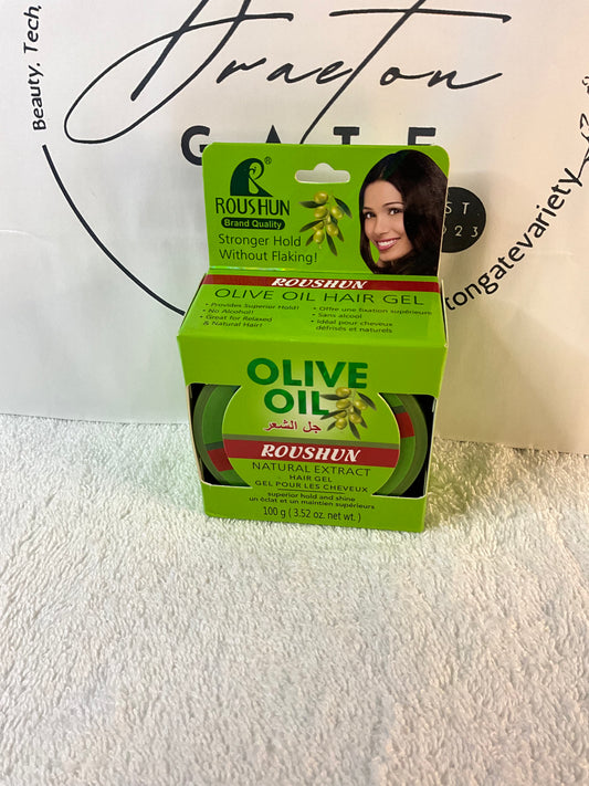 Roushan Olive Oil Natural Extract Hair Gel, 100g