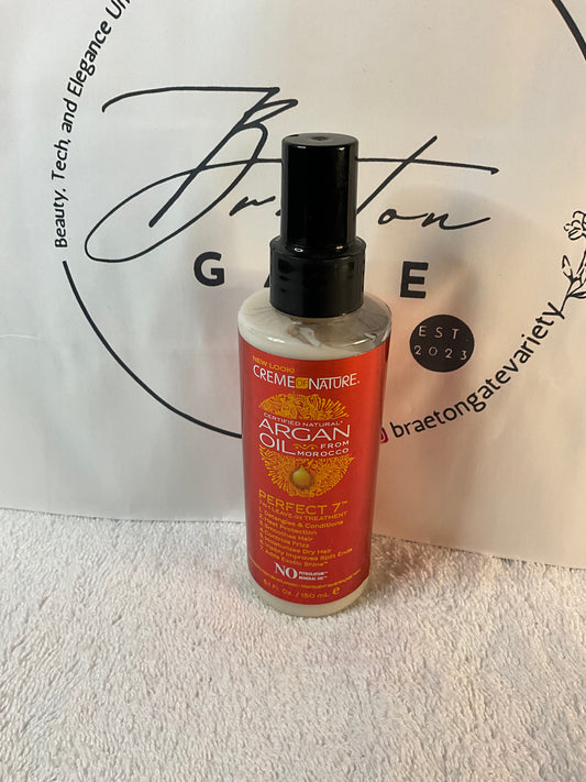 CremeOfNature Argan Oil 7-n-1 Leave-In Treatment, 150ml
