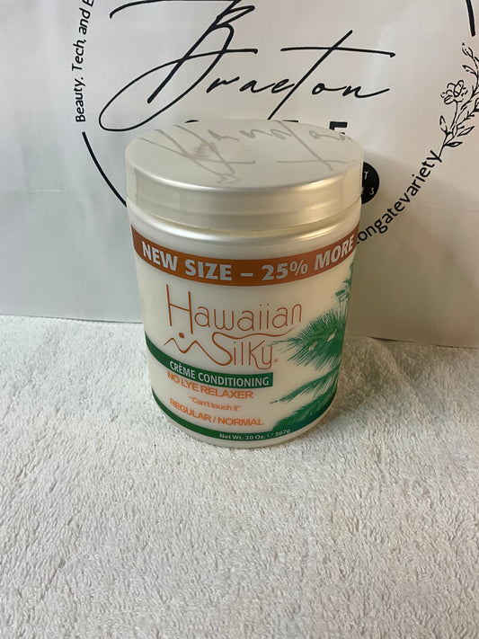 Hawaiian Silky Creme Conditioning No Lye Relaxer, 567g