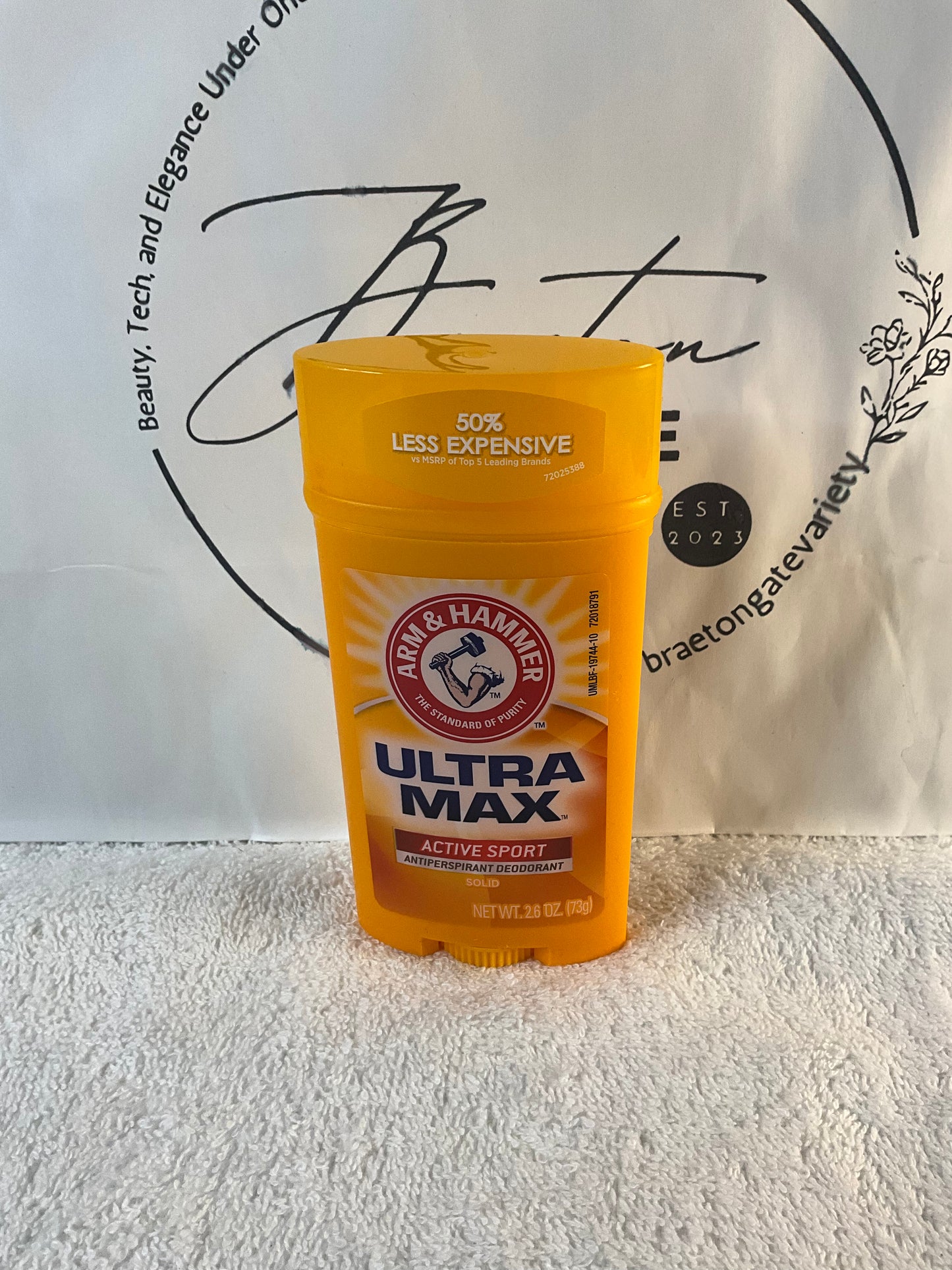 Arm & Hammer Ultra Max Deodorant, 73g