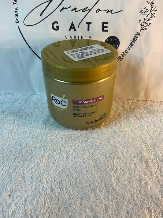 ROC Line Smoothing Daily Cleansing Pads, 28 pads