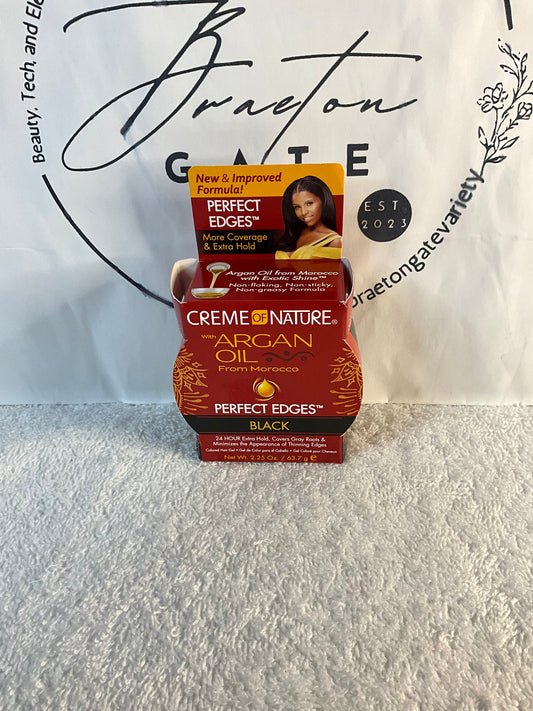 CremeOfNature Argan Oil Perfect Edges, 63.7g