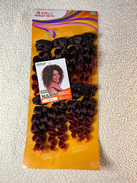 Noble Gold Mama Hearty Premium Fiber Hair Bundles