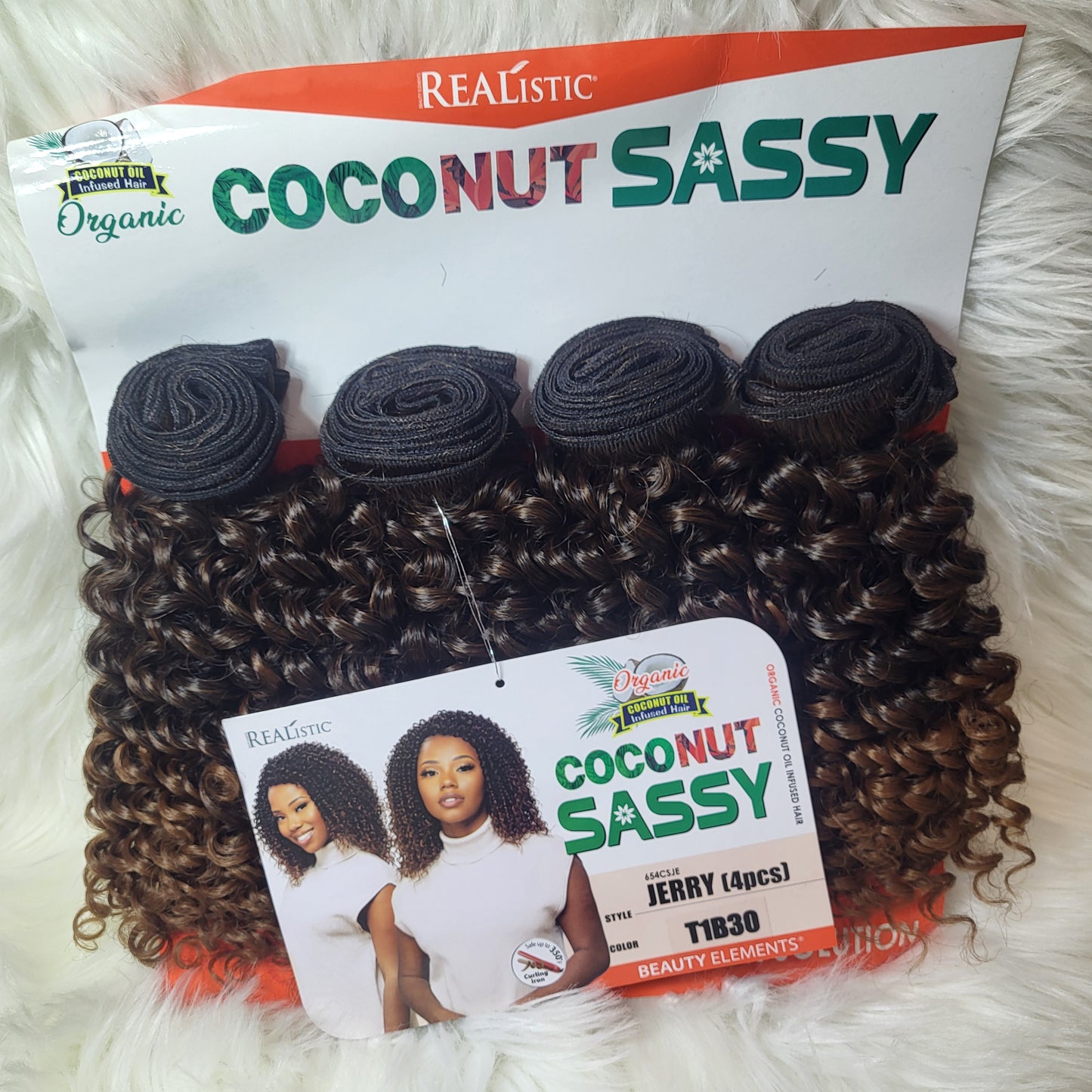 4pcs Realistic Coconut Sassy One Pack Solution