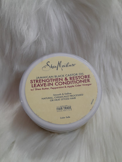 SheaMoisture Jamaican Black Castor Oil Strengthen & Restore Leave-In Conditioner, 326g