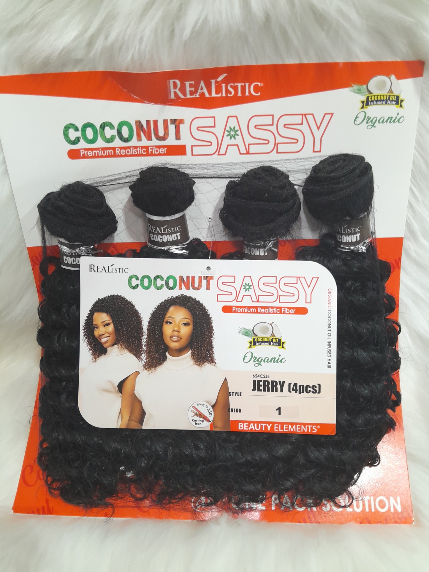 4pcs Realistic Coconut Sassy One Pack Solution