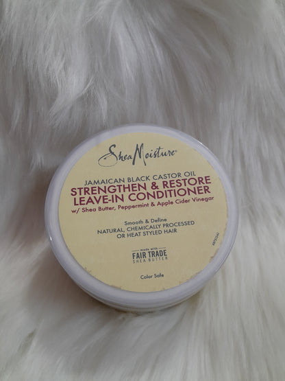 SheaMoisture Jamaican Black Castor Oil Strengthen & Restore Leave-In Conditioner, 326g
