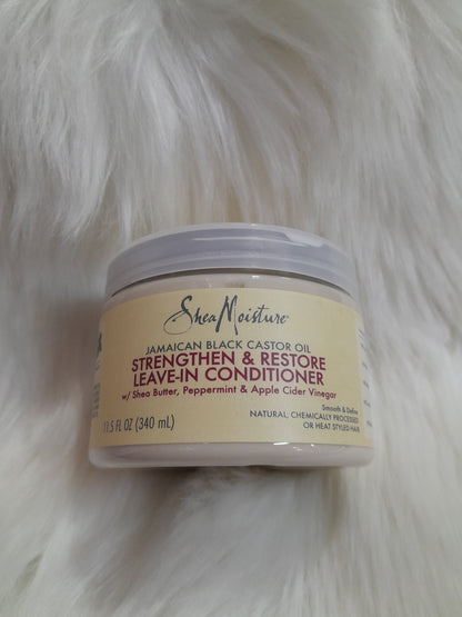 SheaMoisture Jamaican Black Castor Oil Strengthen & Restore Leave-In Conditioner, 326g