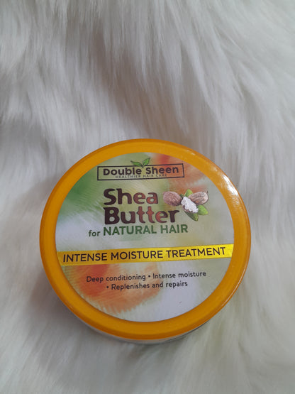 Double Sheen Shea Butter for Natural Hair (Intense Moisture Treatment), 340g
