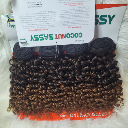 4pcs Realistic Coconut Sassy One Pack Solution